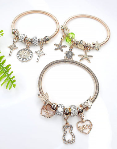 PULSERA TIPO PANDORA SET X3